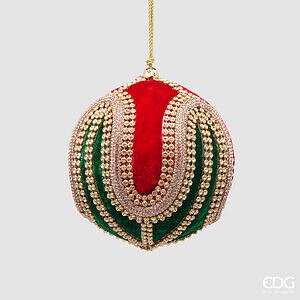 Addobbo Palla Meraviglia D.10 C6 - Green Red