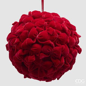 Addobbo Palla Fiocchi D.22 C6 - Red