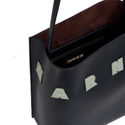 Marni Small Leather Museo Hobo Bag