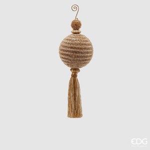 Palla Tessuto Diamanti C/nappa H27D10 - Gold