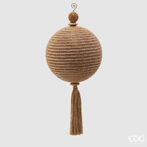 Palla Tessuto Diamanti C/nappa H46D20 - Gold