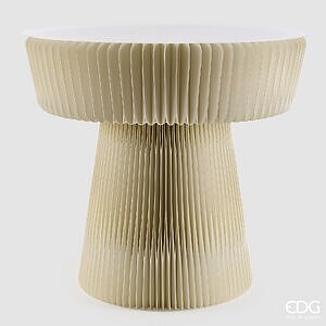 Tavolo Origami-new con Ripiano H.72 D.80 C6 - White