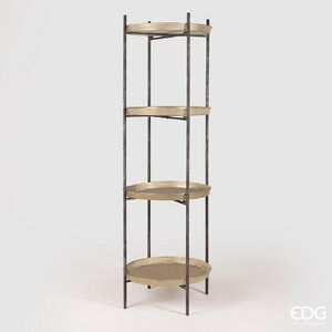 Scaffale Metal ROT.X4 H160 D48 C1 - Gold