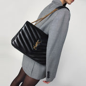 Saint Laurent Loulou Large Leather Shoulder Bag