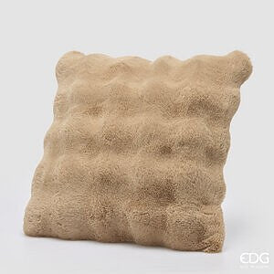 Cuscino Furry Quadrato L.45 L.45 C6 - Hazelnut