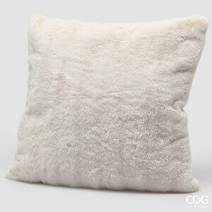 Cuscino Furry Righe Quadrato L.60 L.60 C6 - White