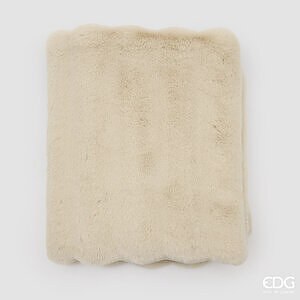 Coperta Furry L.152 L.127 C5 - Ivory