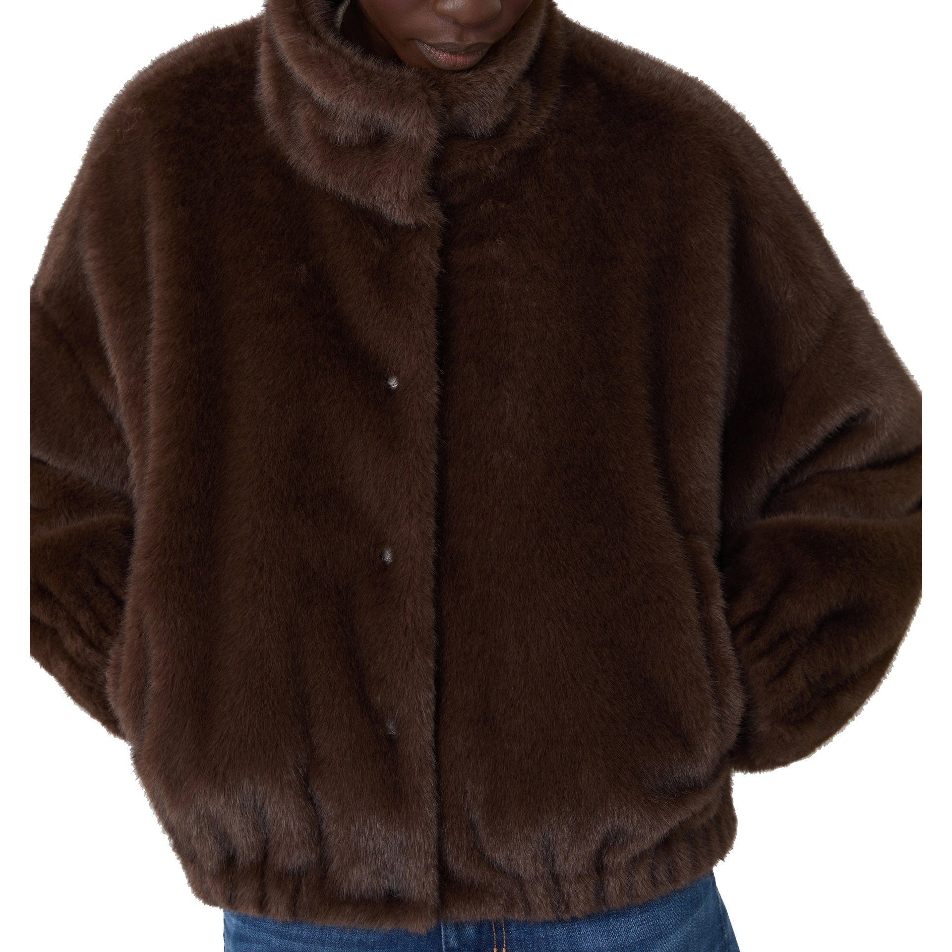 Max Mara Weekend Danemone Faux Fur Jacket - WOMEN CLOTHING - Max Mara Weekend - Jammy Dude