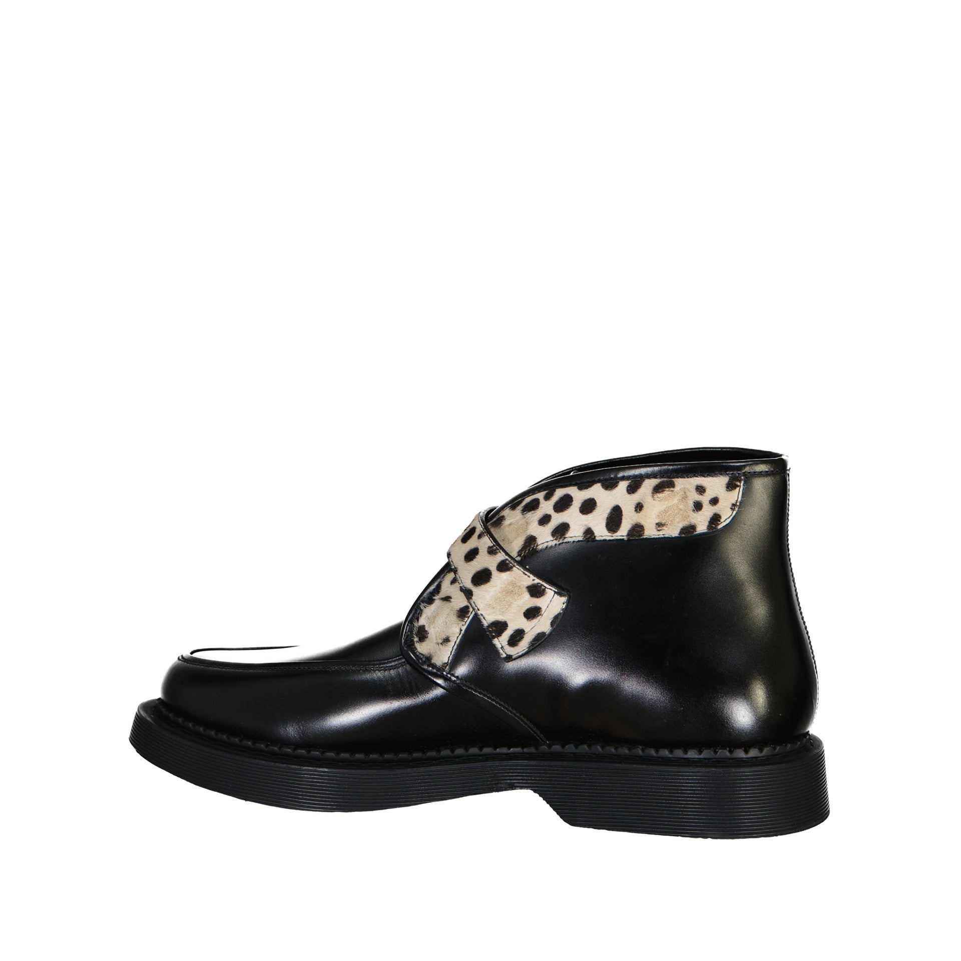 Saint Laurent Leather Creeper Boots