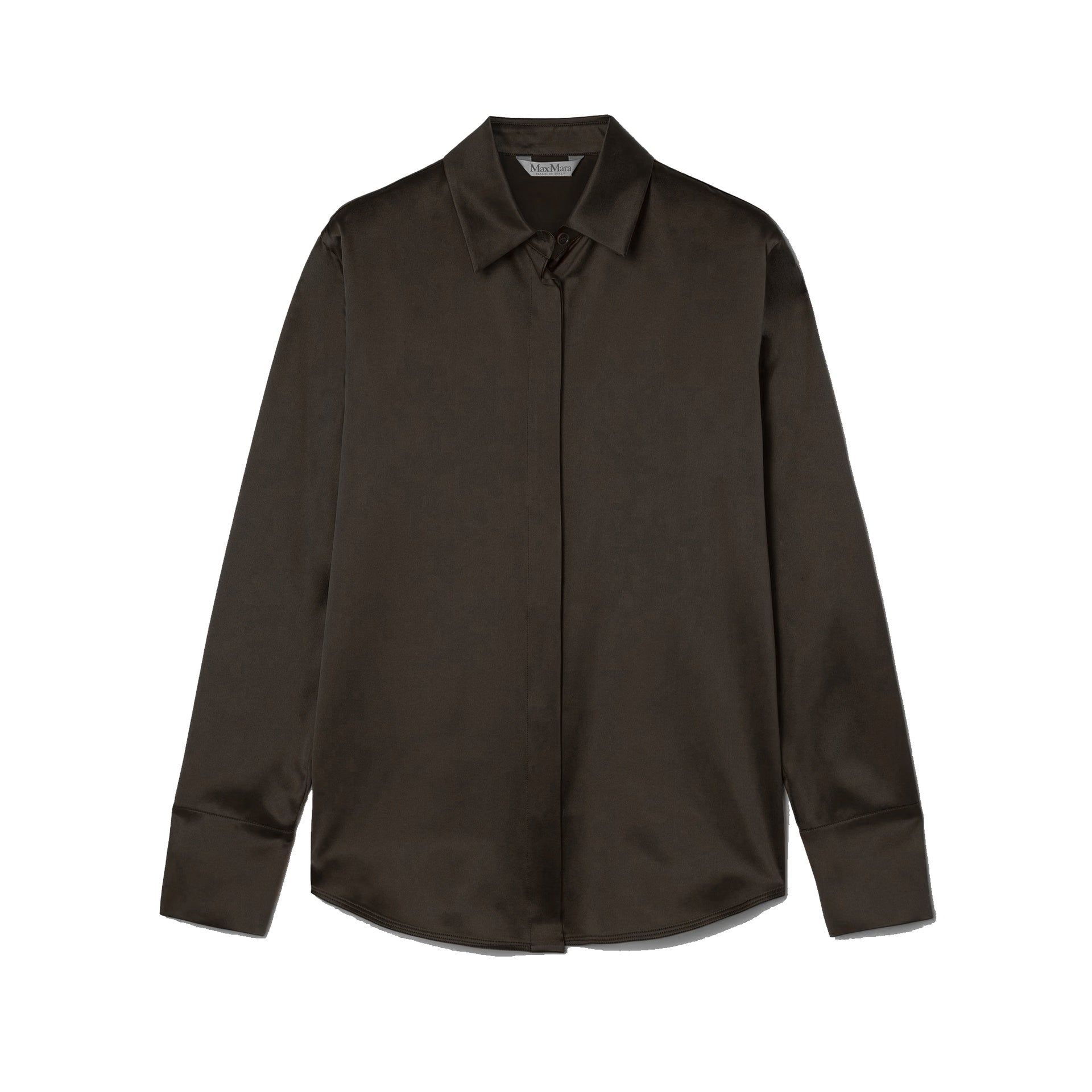 MAX MARA Mazurca silk-satin shirt - WOMEN CLOTHING - Max Mara - Jammy Dude