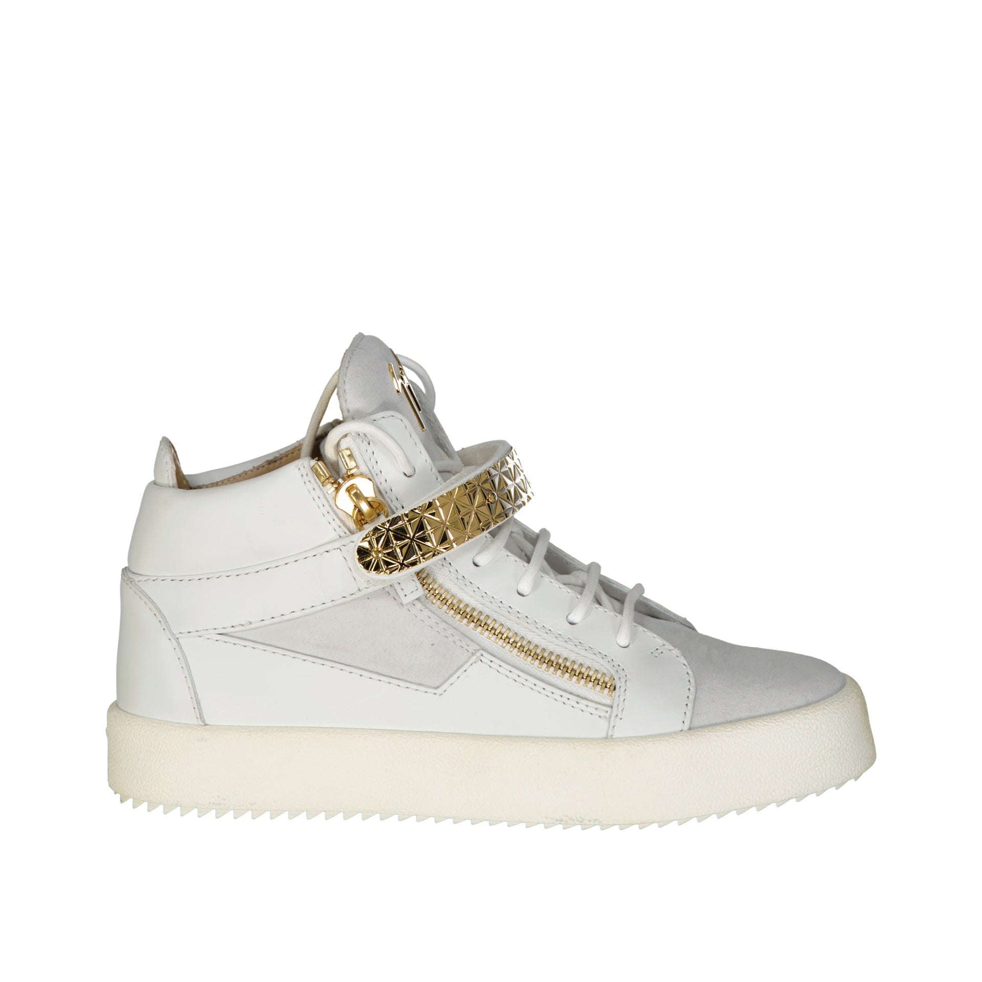 Giuseppe Zanotti High-Top Leather Sneakers - MEN SHOES - GIUSEPPE ZANOTTI - Jammy Dude
