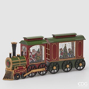 Decoro Trenino H.21 L.48 L.8 Musica+mov. +led C4 - Multicolor