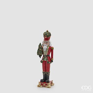Decoro Soldatino H.41 L.12 L.10.5 C5 - Green Red