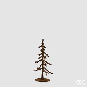 Decoro Abete Stile H.29 D.14 C5 - Dark Brown