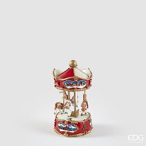 Carillon Cavallo Giostra H.17 D.9.5 Carillon C6 - Red