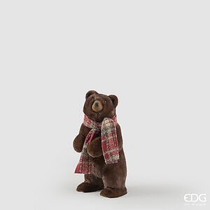 Decoro Orso IN Piedi H.41 L.20 L.19 C6 - Brown