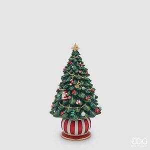 Carillon Pino Decori H.22,5 D.12,5 Carillon C6 - Green Red