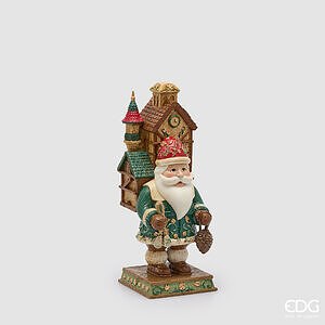 Decoro Babbo Casetta H.30 L.11 L.13 C6 - Multicolor