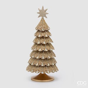 Decoro Pino Gemme L.46 D.21 C6 - Light Gold