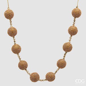 Festone Pallagemme X10 L.70 C6 - Gold