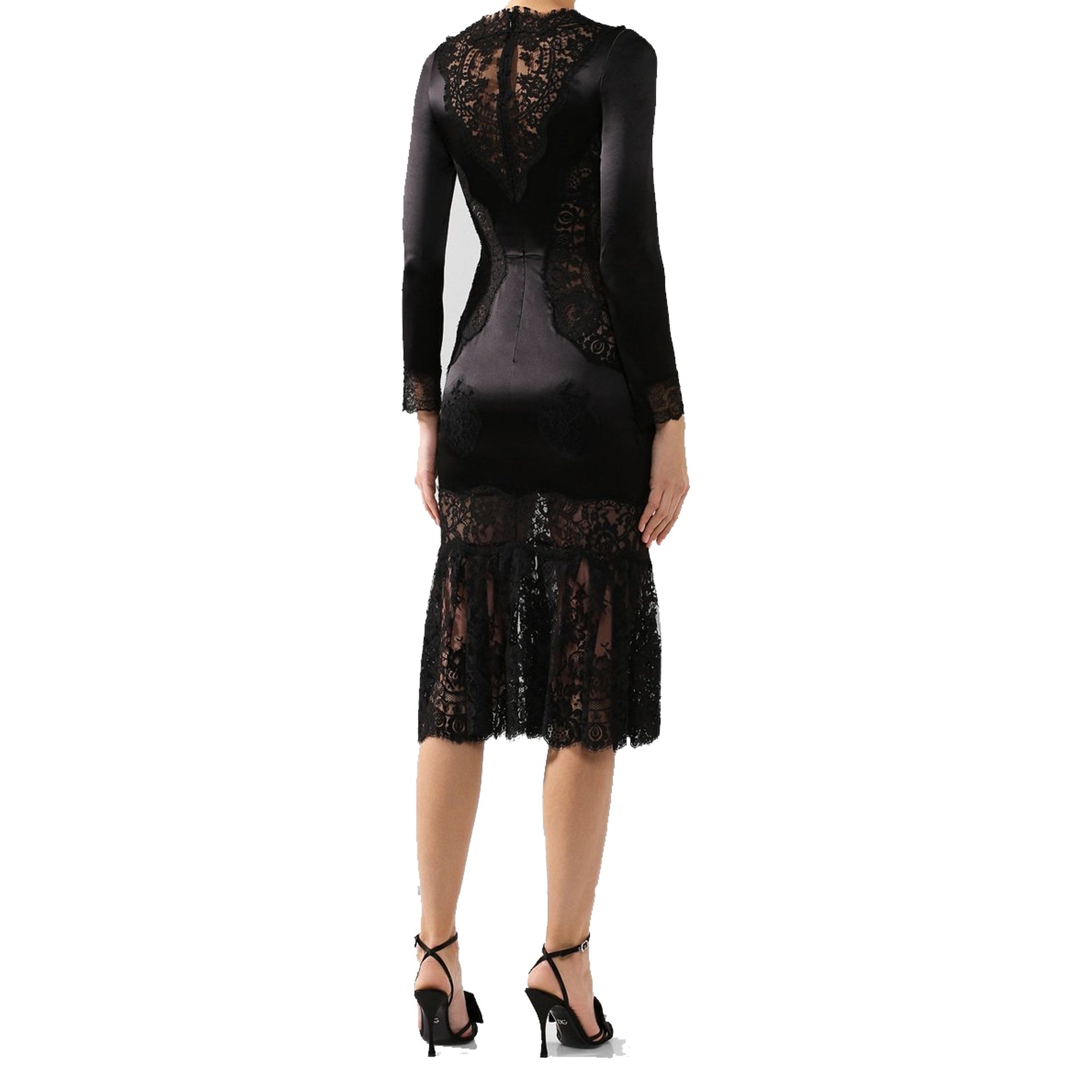 Dolce&Gabbana Cocktail Long Sleeve Dress