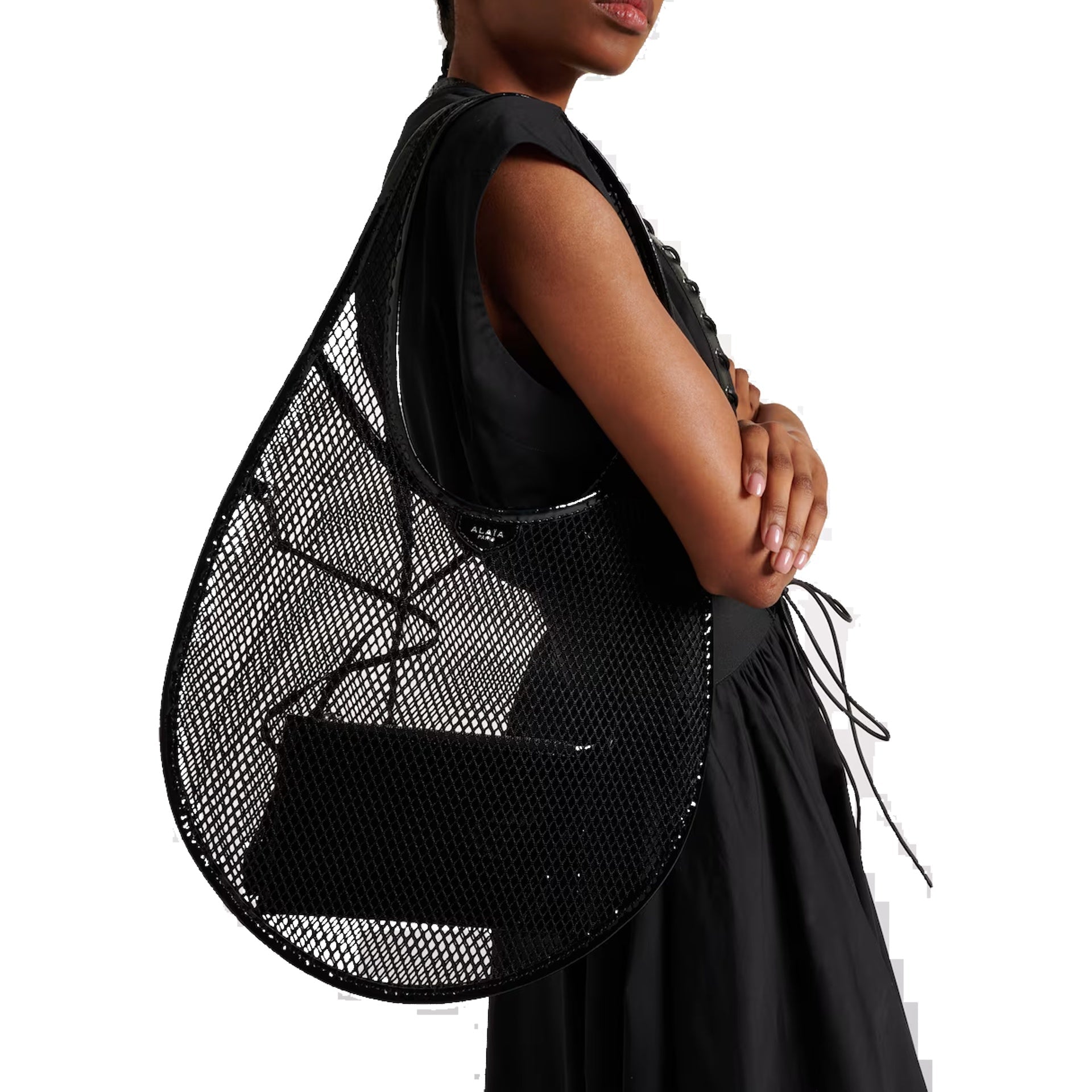 Alaïa One Piece Medium Mesh Tote Bag
