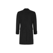 Dolce & Gabbana Slate Wool Blend Coat