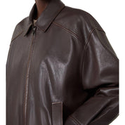 Max Mara Weekend Cose Leather Jacket - WOMEN CLOTHING - Max Mara Weekend - Jammy Dude