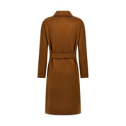 Max Mara Brown Cashmere Melinda Midi Coat