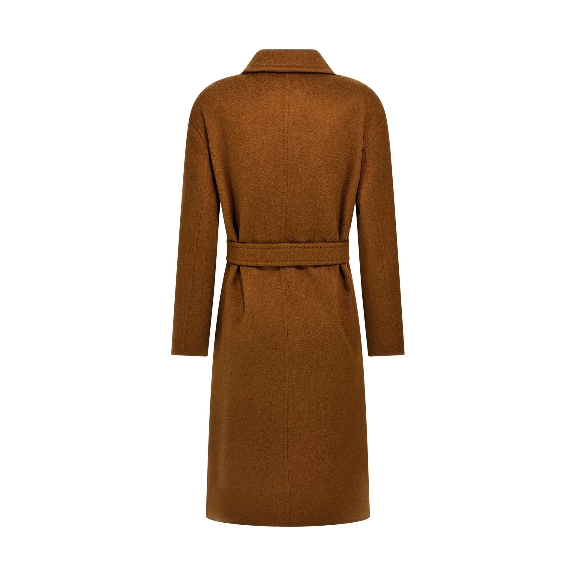 Max Mara Brown Cashmere Melinda Midi Coat