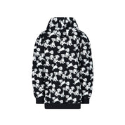 Celine Hooded Printed Dogs Sweatshirt