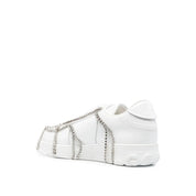 GCDS Crystal-Embellished Sneakers