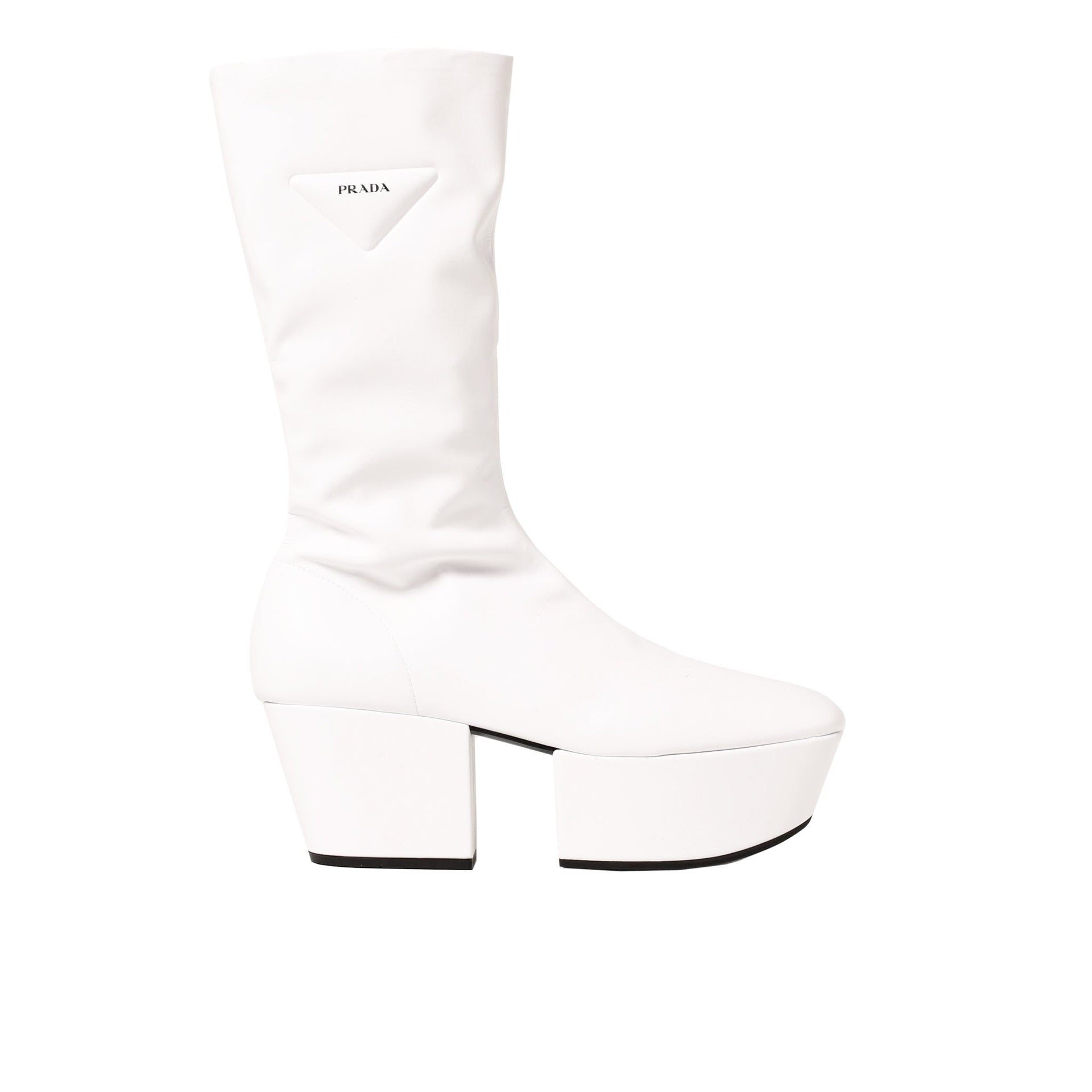 Prada Platform Pull On Boots