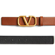 P116JD-Valentino Garavani Reversible Leather Belt