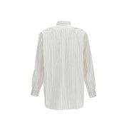 Comme Des Garçons Striped Poplin Shirt