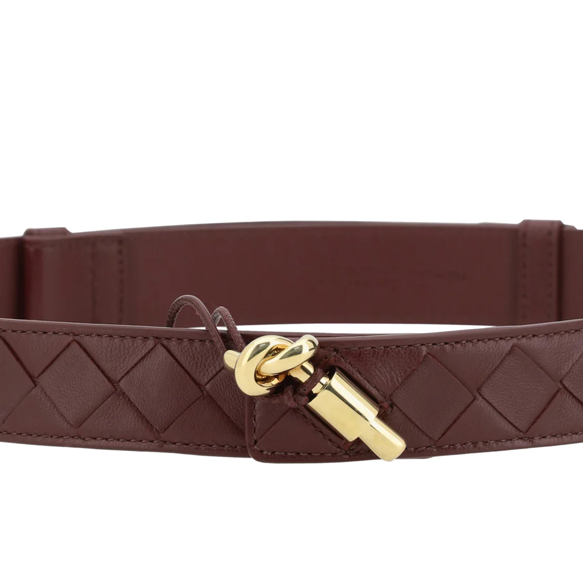 P116JD - NO ARRIVO - BOTTEGA VENETA Iconic Intreccio Belt - WOMEN ACCESSORIES - BOTTEGA VENETA - Jammy Dude