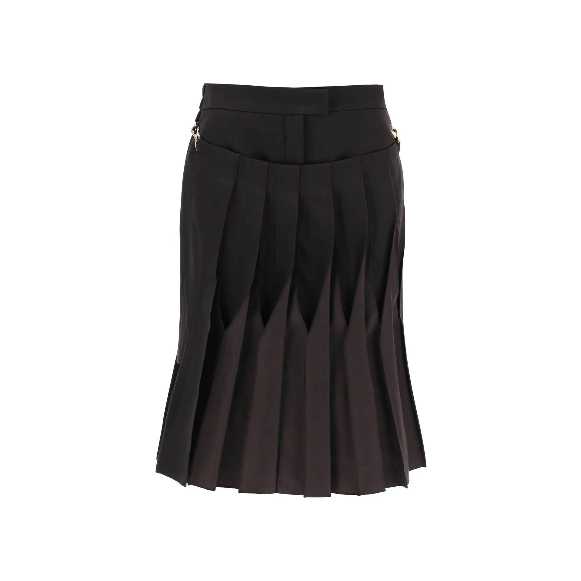 Fendi Cotton And Silk Washed Skirt - WOMEN CLOTHING - FENDI - Jammy Dude