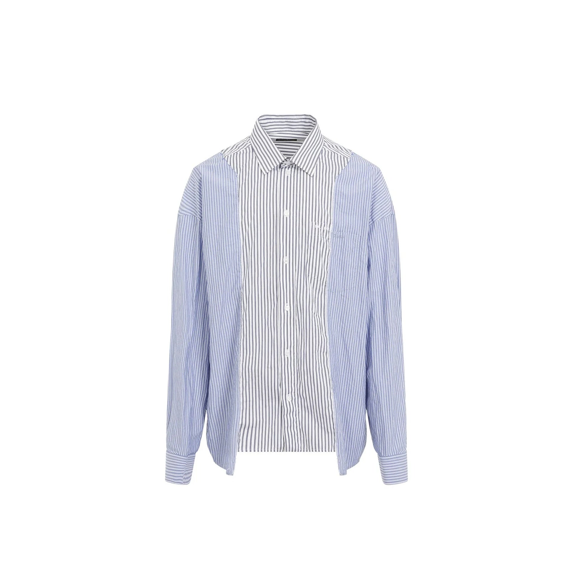Balenciaga Cotton Striped Shirt