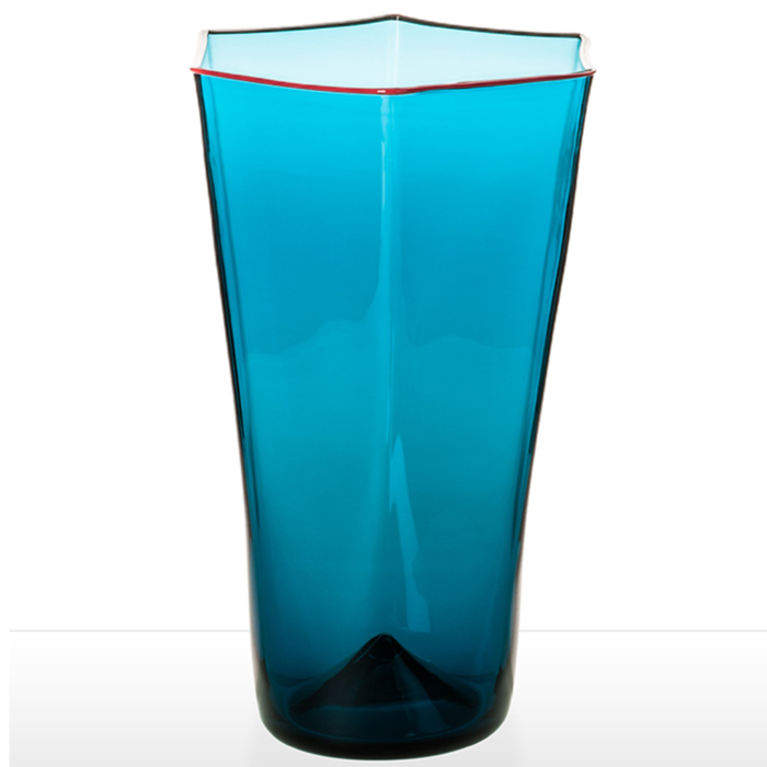 521.30 VASO "ESAGONALI"  ORIZZONTE FILO CORALLO