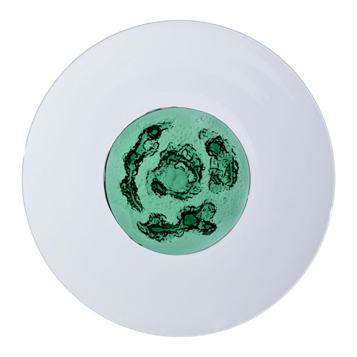 529.01 PIATTO DI TAPIO ROSA CIPRIA/VERDE RIO
