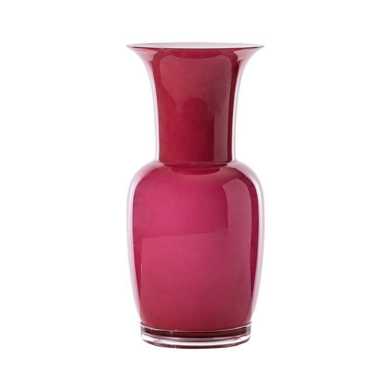 706.22 VASO OPALINO MAGENTA H. 36 CM