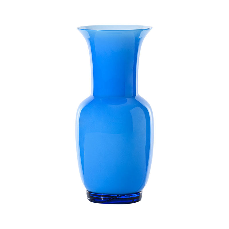 706.38 VASO OPALINO ACQUAMARE H. 30 CM