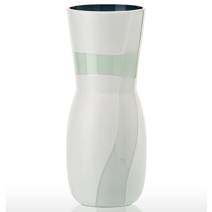 789.06 VASO KIMONO LATTIMO INT. ORIZZONTE FASCE VERDOGNOLO