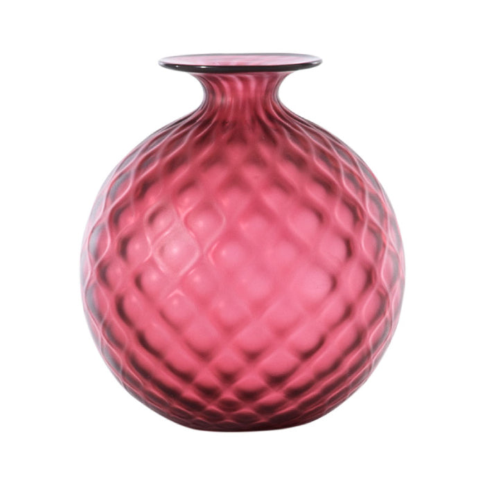 100.14 MONOFIORE BALLOTON SABBIATO MAGENTA FILO ROSSO