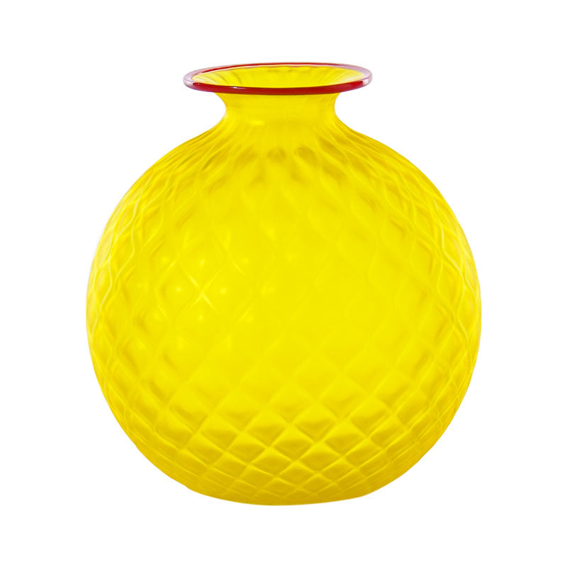 100.16 MONOFIORE BALLOTON SABBIATO GIALLO FILO ROSSO
