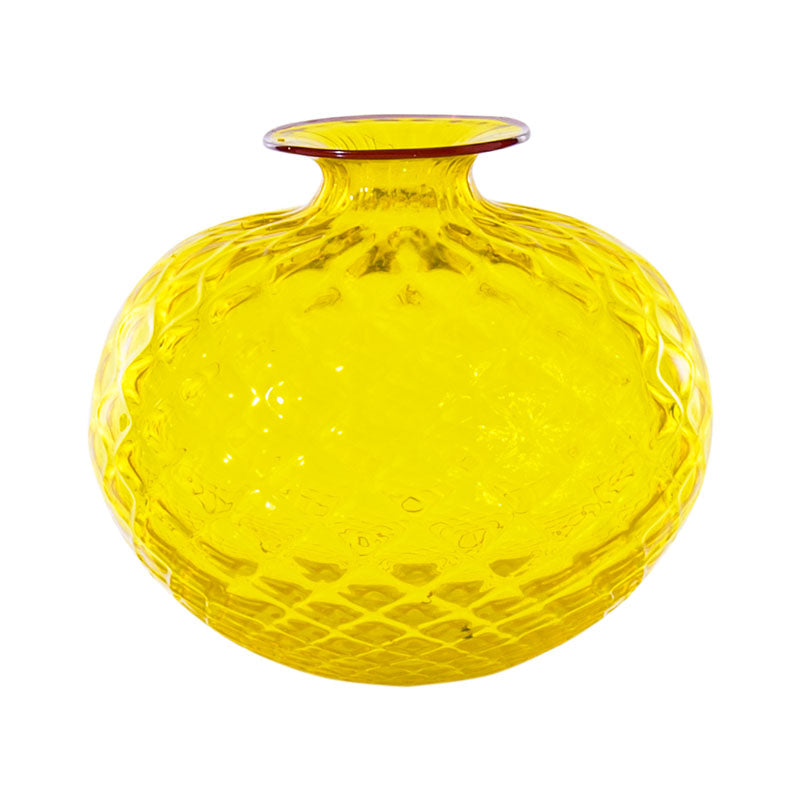 100.36 MONOFIORE BALLOTON GIALLO FILO ROSSO
