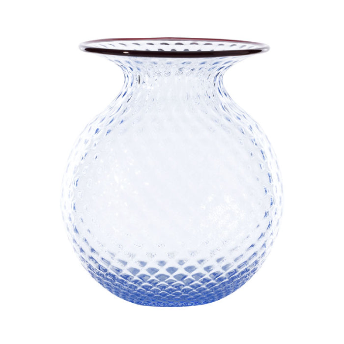 100.46 BALLOTON FIORE BLUINO FILO ROSSO
