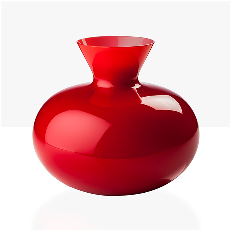 706.41 VASO IDRIA H. 27 CM ROSSO