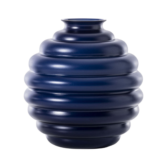 707.10 VASO DECO GRANDE SABBIATO OPALINO ZAFFIRO