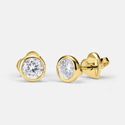 Orecchini a bottone con diamanti 2090/33 - Orecchini - The New Leo - Jammy Dude